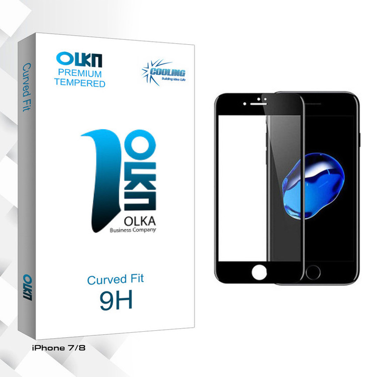 محافظ صفحه نمایش کولینگ مدل Olka glass مناسب برای گوشی موبایل اپل iPhone 7/8