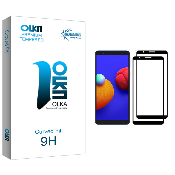 محافظ صفحه نمایش کولینگ مدل Olka glass مناسب برای گوشی موبایل سامسونگ Galaxy A01 Core بسته دو عددی