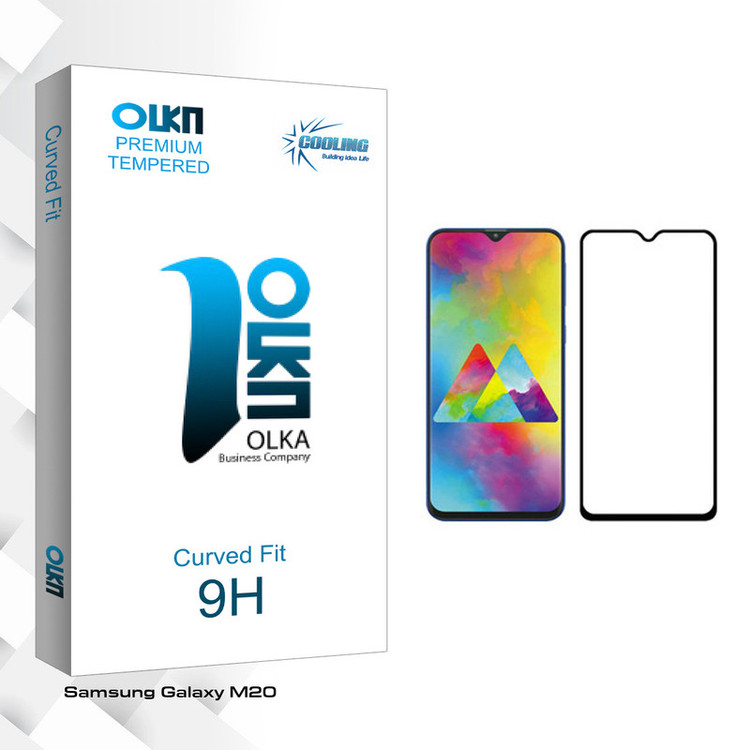 محافظ صفحه نمایش کولینگ مدل Olka glass مناسب برای گوشی موبایل سامسونگ Galaxy M20