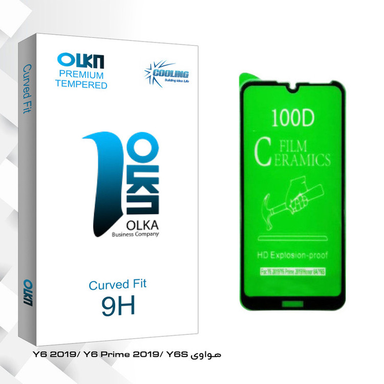 محافظ صفحه نمایش کولینگ مدل Olka glass مناسب برای گوشی موبایل هوآوی Y6 2019/ Y6 Prime 2019/ Y6S