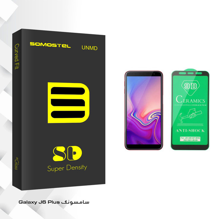 محافظ صفحه نمایش سرامیکی سوماستل مدل SD Glass مناسب برای گوشی موبایل سامسونگ Galaxy J6 Plus