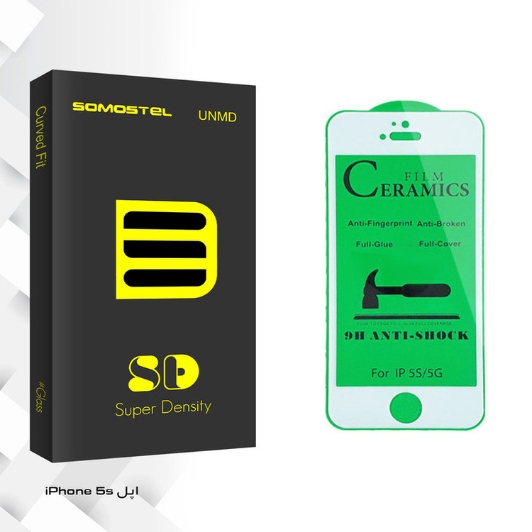 محافظ صفحه نمایش سرامیکی سوماستل مدل SD Glass مناسب برای گوشی موبایل اپل iPhone 5s