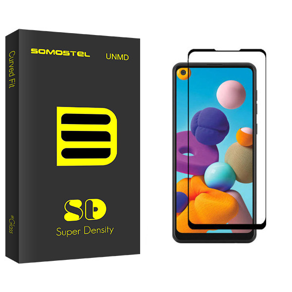 محافظ صفحه نمایش سوماستل مدل SD Glass مناسب برای گوشی موبایل سامسونگ Galaxy A21s