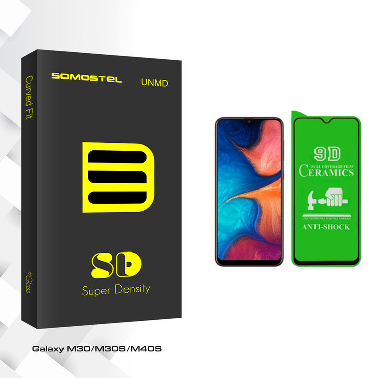 محافظ صفحه نمایش سرامیکی سوماستل مدل SD Glass مناسب برای گوشی موبایل سامسونگ Galaxy M30/M30S/M40S