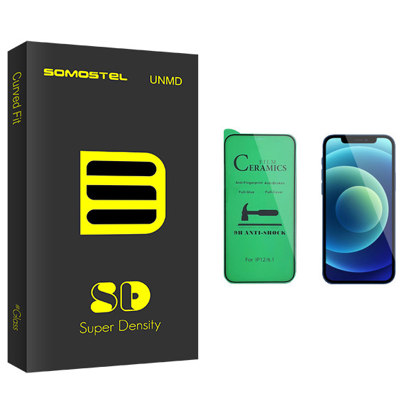 محافظ صفحه نمایش سرامیکی سوماستل مدل SD Glass مناسب برای گوشی موبایل اپل iPhone 12 Pro