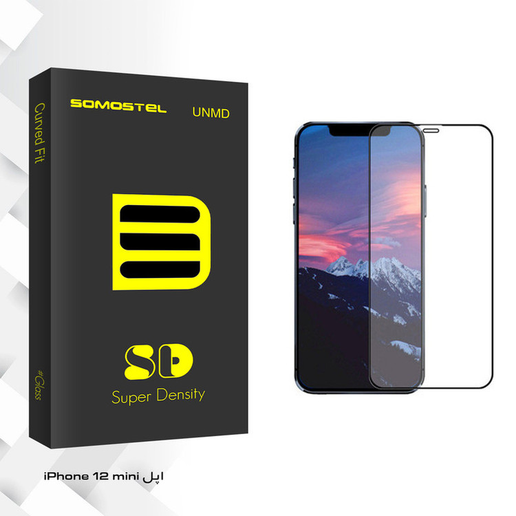 محافظ صفحه نمایش سرامیکی سوماستل مدل SD Glass مناسب برای گوشی موبایل اپل iPhone 12 mini
