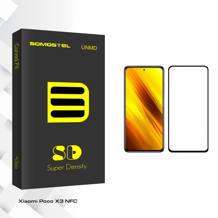 محافظ صفحه نمایش سوماستل مدل Sd Glass مناسب برای گوشی موبایل شیائومی Poco X3 NFC