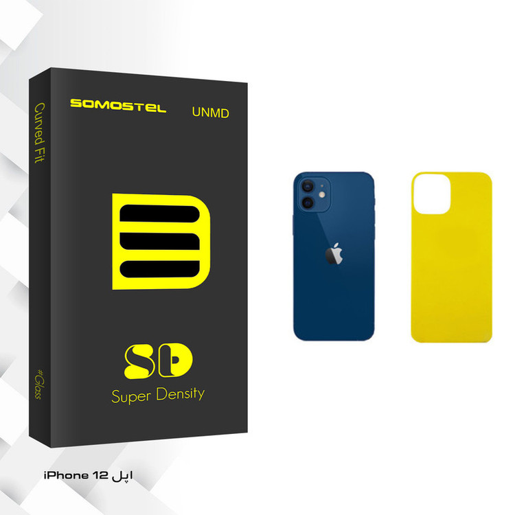 محافظ پشت گوشی سوماستل مدل Sd Glass مناسب برای گوشی موبایل اپل iPhone 12