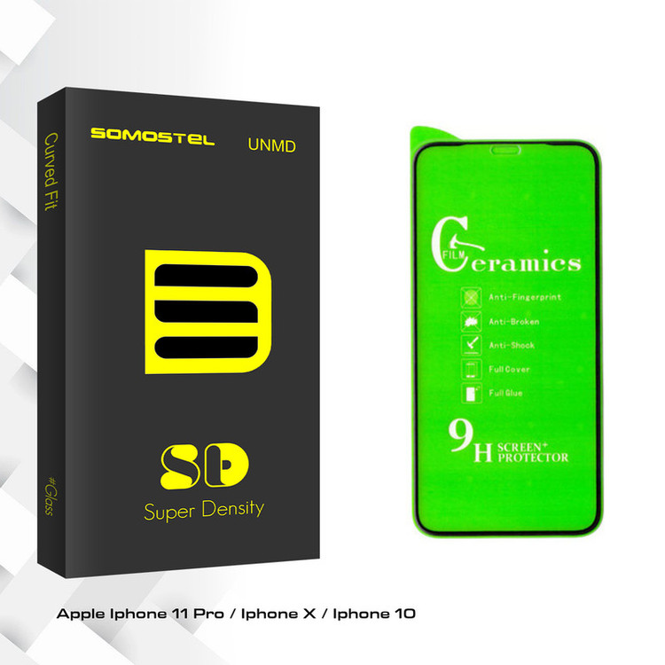 محافظ صفحه نمایش سرامیکی سوماستل مدل Sd Glass مناسب برای گوشی موبایل اپل Iphone 11 Pro / X / 10