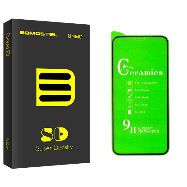 محافظ صفحه نمایش سرامیکی سوماستل مدل Sd Glass مناسب برای گوشی موبایل اپل Iphone 11 Pro / X / 10