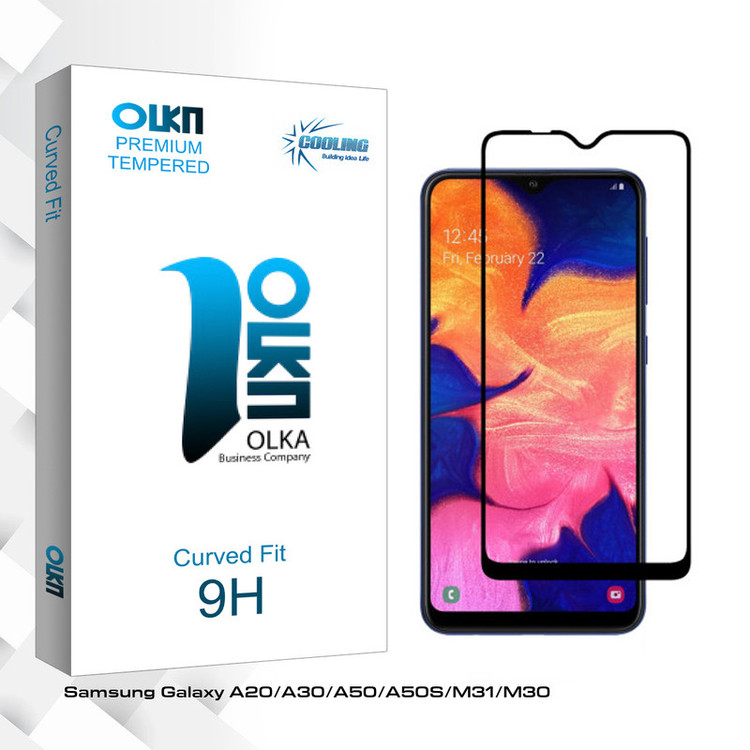 محافظ صفحه نمایش سرامیکی کولینگ مدل Olka glass مناسب برای گوشی موبایل سامسونگ Galaxy A20/A30/A50/A50S/M31/M30