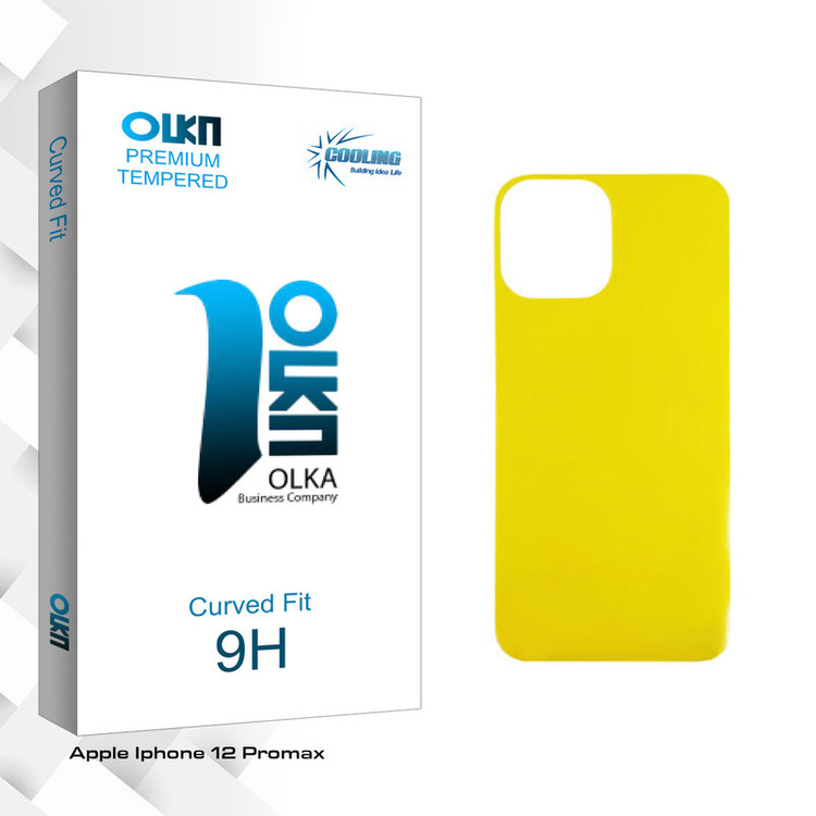 محافظ پشت گوشی کولینگ مدل Olka glass مناسب برای گوشی موبایل اپل Iphone 12 ProMax