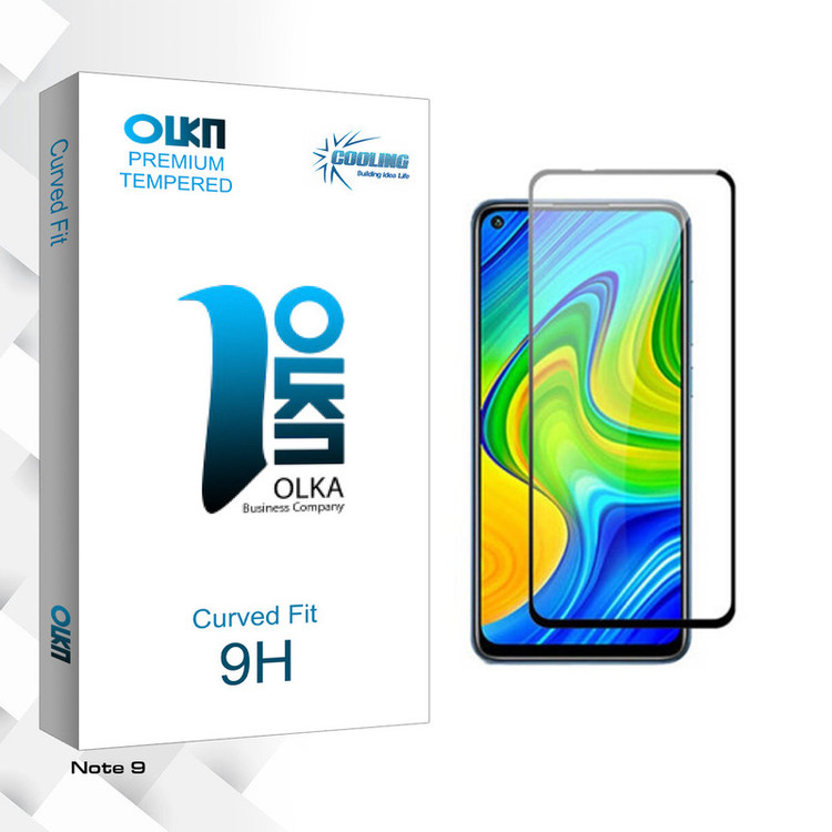 محافظ صفحه نمایش سرامیکی کولینگ مدل Olka glass مناسب برای گوشی موبایل شیائومی redmi Note 9