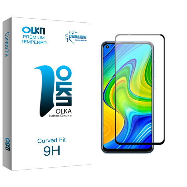 محافظ صفحه نمایش سرامیکی کولینگ مدل Olka glass مناسب برای گوشی موبایل شیائومی redmi Note 9