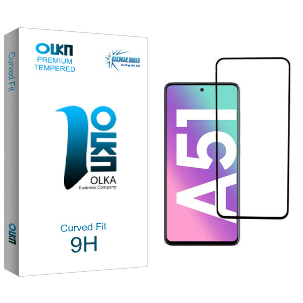محافظ صفحه نمایش کولینگ مدل Olka glass مناسب برای گوشی موبایل سامسونگ Galaxy A51