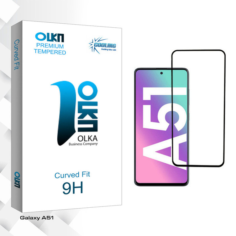 محافظ صفحه نمایش کولینگ مدل Olka glass مناسب برای گوشی موبایل سامسونگ Galaxy A51