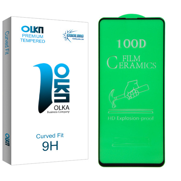 محافظ صفحه نمایش سرامیکی کولینگ مدل Olka glass مناسب برای گوشی موبایل سامسونگ Galaxy A21s