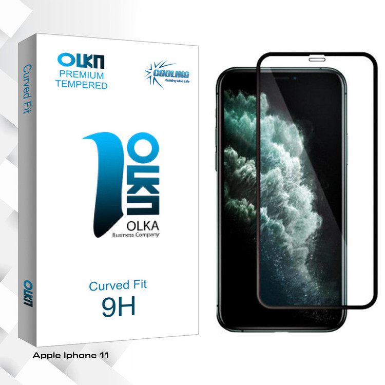 محافظ صفحه نمایش مات کولینگ مدل Olka glass مناسب برای گوشی موبایل اپل Iphone 11