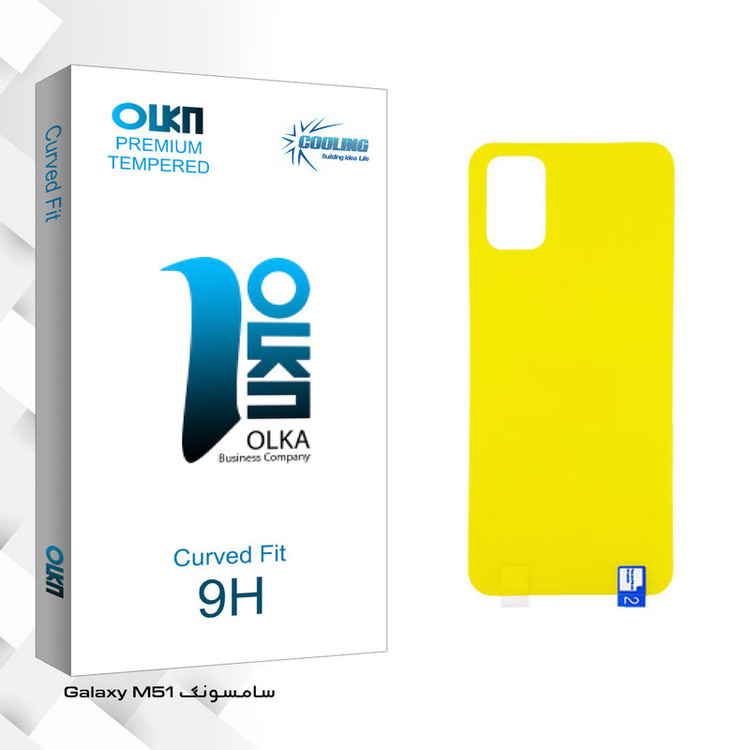 محافظ پشت گوشی کولینگ مدل Olka glass مناسب برای گوشی موبایل سامسونگ Galaxy M51