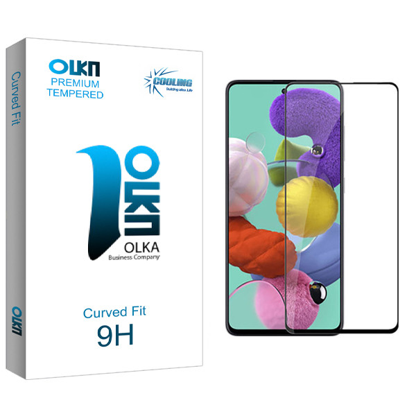 محافظ صفحه نمایش کولینگ مدل Olka glass مناسب برای گوشی موبایل سامسونگ Galaxy A71