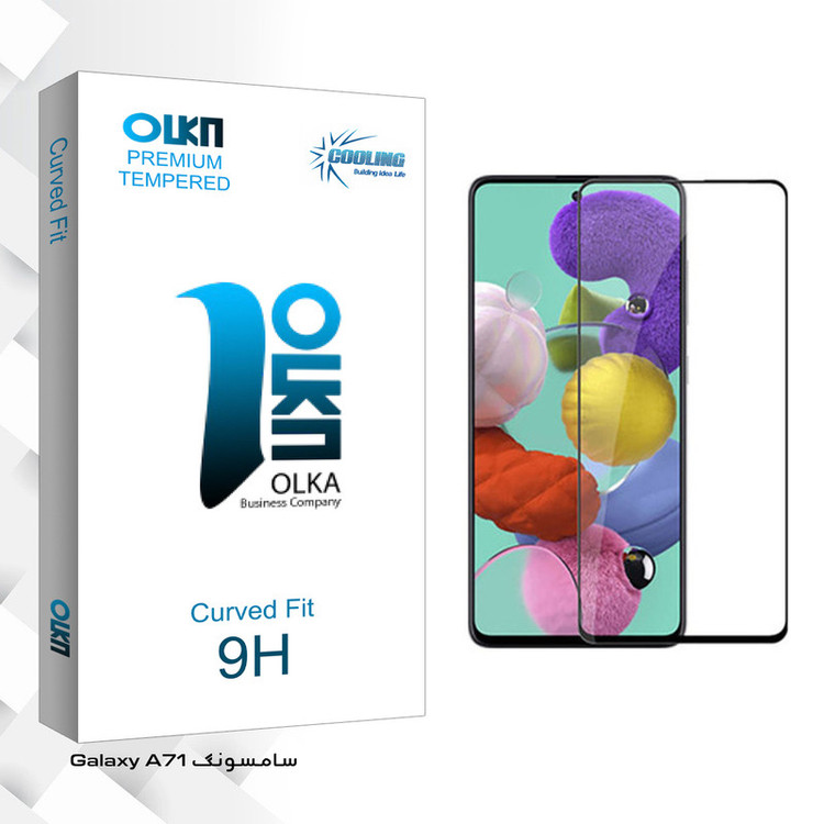 محافظ صفحه نمایش کولینگ مدل Olka glass مناسب برای گوشی موبایل سامسونگ Galaxy A71