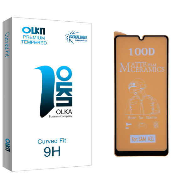 محافظ صفحه نمایش مات کولینگ مدل Olka glass مناسب برای گوشی موبایل سامسونگ Galaxy A31