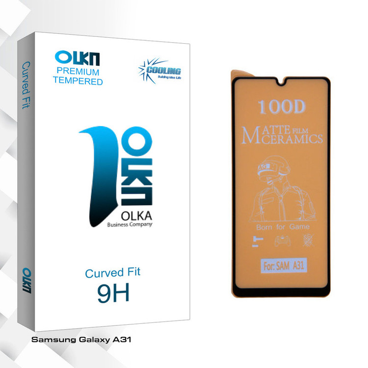 محافظ صفحه نمایش مات کولینگ مدل Olka glass مناسب برای گوشی موبایل سامسونگ Galaxy A31