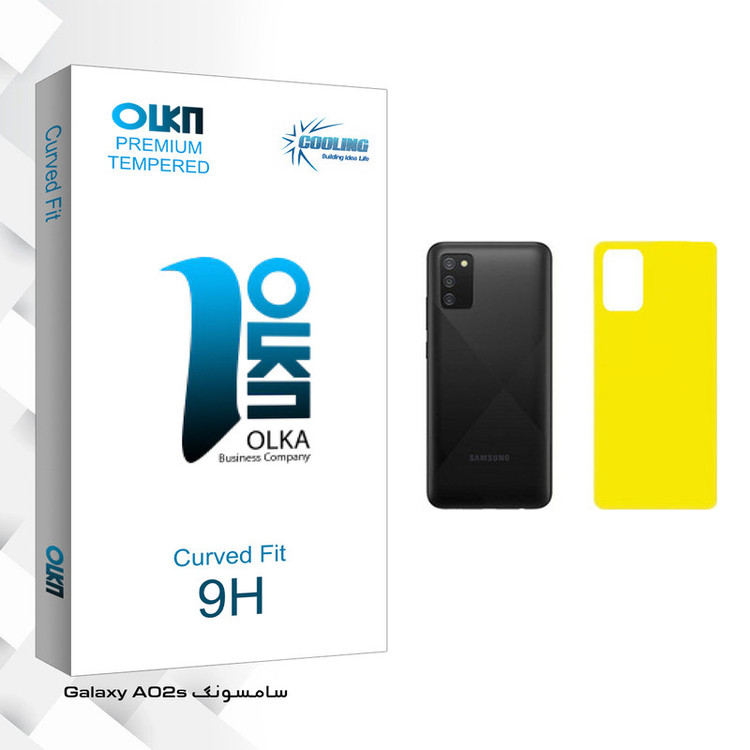 محافظ پشت گوشی کولینگ مدل Olka glass مناسب برای گوشی موبایل سامسونگ Galaxy A02s