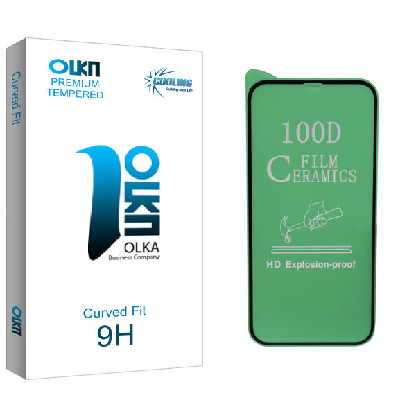 محافظ صفحه نمایش سرامیکی کولینگ مدل Olka glass مناسب برای گوشی موبایل اپل iPhone 12 Pro Max