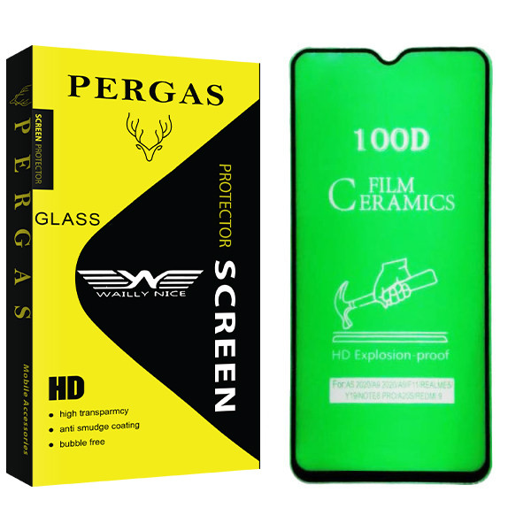 محافظ صفحه نمایش سرامیکی وایلی نایس مدل Pergas Glass مناسب برای گوشی موبایل سامسونگ Galaxy A70s