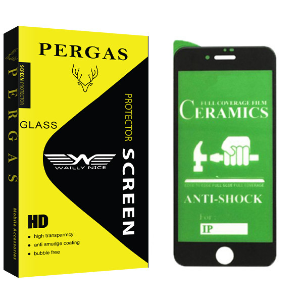 محافظ صفحه نمایش وایلی نایس مدل Pergas Glass مناسب برای گوشی موبایل اپل Iphone 7 /8