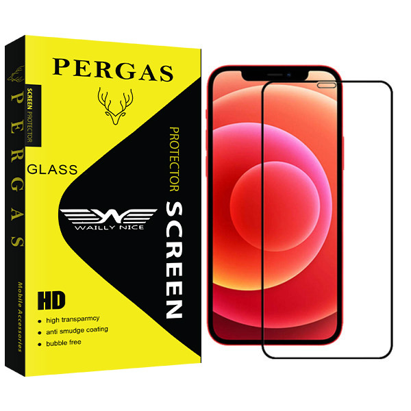 محافظ صفحه نمایش سرامیکی مات وایلی نایس مدل Pergas Glass مناسب برای گوشی موبایل اپل Iphone 12 Pro
