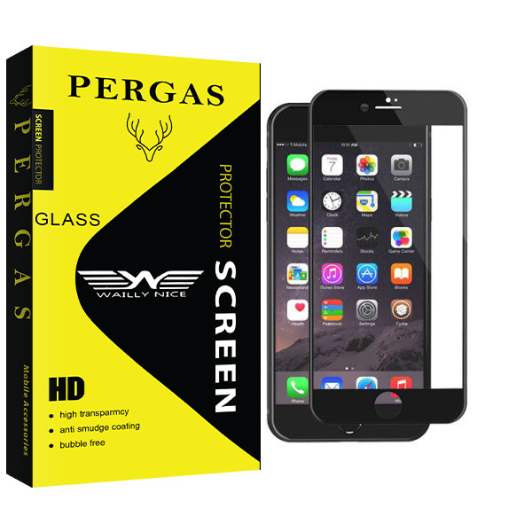 محافظ صفحه نمایش سرامیکی مات وایلی نایس مدل Pergas Glass مناسب برای گوشی موبایل اپل Iphone 7