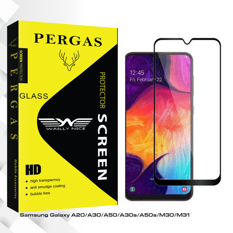 محافظ صفحه نمایش مات وایلی نایس مدل Pergas Glass مناسب برای گوشی موبایل سامسونگ Galaxy A20/A30/A50/A30s/A50s/M30/M31