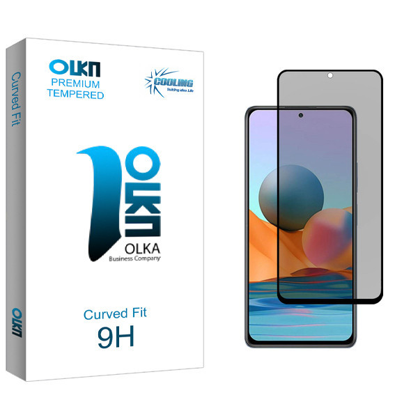 محافظ صفحه نمایش حریم شخصی کولینگ مدل Olka Pro مناسب برای گوشی موبایل شیائومی Redmi Note 11 4G
