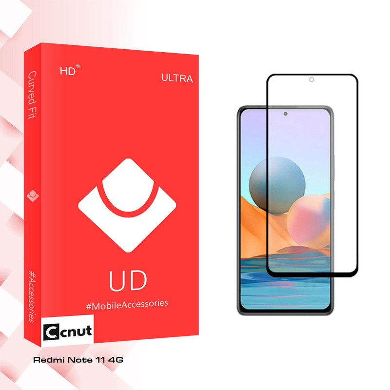 محافظ صفحه نمایش شیشه ای کوکونات مدل UD Ultra مناسب برای گوشی موبایل شیائومی Redmi Note 11 4G