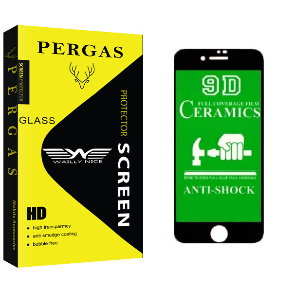 محافظ صفحه نمایش وایلی نایس مدل Pergas Glass مناسب برای گوشی موبایل اپل IPHONE 8