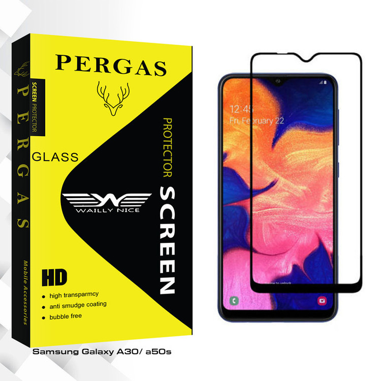 محافظ صفحه نمایش سرامیکی وایلی نایس مدل Pergas Glass مناسب برای گوشی موبایل سامسونگ Galaxy A30/ a50s