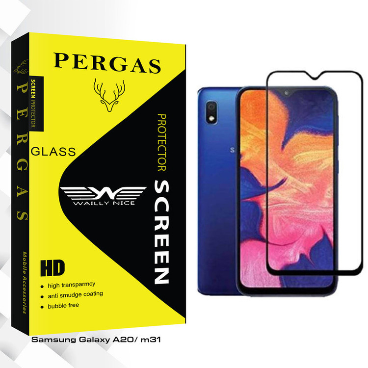 محافظ صفحه نمایش سرامیکی وایلی نایس مدل Pergas Glass مناسب برای گوشی موبایل سامسونگ Galaxy A20/ m31