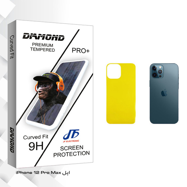محافظ پشت گوشی جی اف مدل Diamond glass مناسب برای گوشی موبایل اپل iPhone 12 Pro Max
