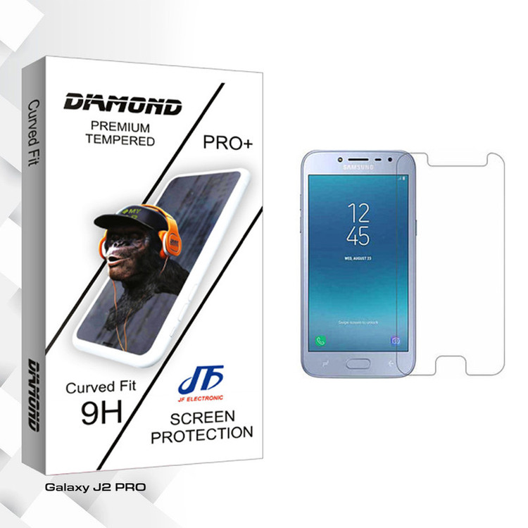 محافظ صفحه نمایش جی اف مدل Diamond glass مناسب برای گوشی موبایل سامسونگ Galaxy J2 PRO