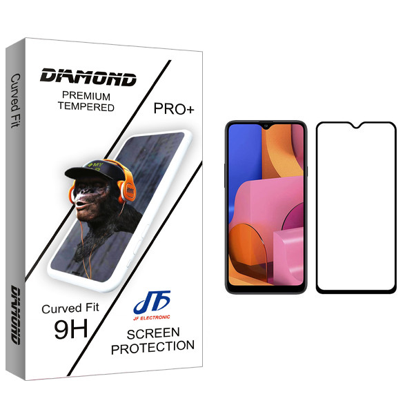 محافظ صفحه نمایش جی اف مدل Diamond glass مناسب برای گوشی موبایل سامسونگ Galaxy A20s