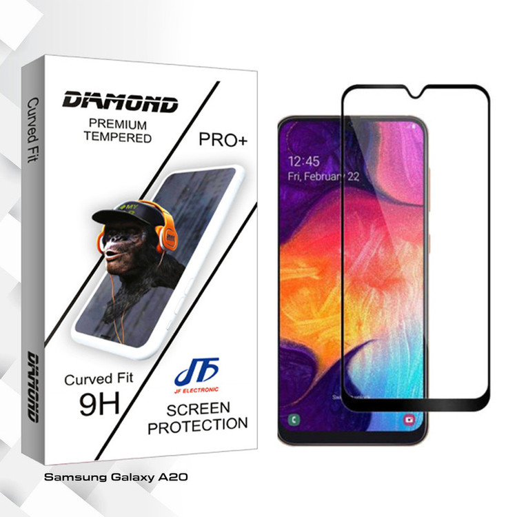 محافظ صفحه نمایش سرامیکی جی اف مدل Diamond glass مناسب برای گوشی موبایل سامسونگ Galaxy A20