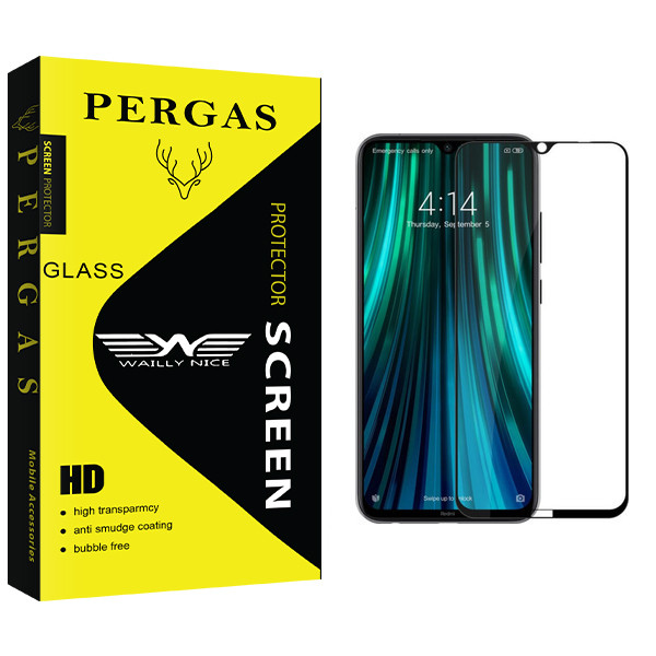 محافظ صفحه نمایش وایلی نایس مدل Pergas Glass مناسب برای گوشی موبایل شیائومی Redmi Note 8