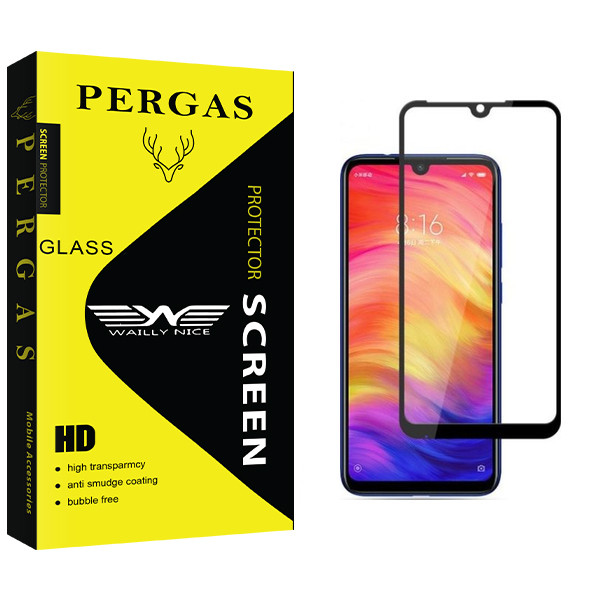 محافظ صفحه نمایش وایلی نایس مدل Pergas Glass مناسب برای گوشی موبایل شیائومی Redmi Note 7Pro