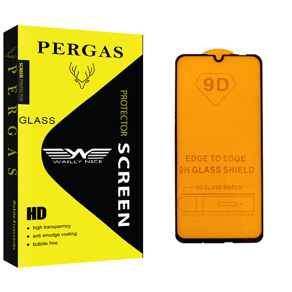محافظ صفحه نمایش وایلی نایس مدل Pergas Glass مناسب برای گوشی موبایل هوآوی p smart 2019