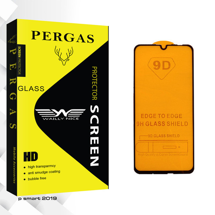 محافظ صفحه نمایش وایلی نایس مدل Pergas Glass مناسب برای گوشی موبایل هوآوی p smart 2019