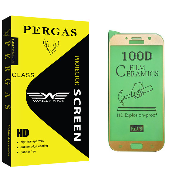 محافظ صفحه نمایش سرامیکی وایلی نایس مدل Pergas Glass مناسب برای گوشی موبایل سامسونگ Galaxy A7 2017/ A720