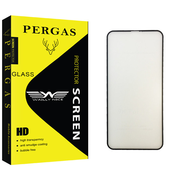محافظ صفحه نمایش وایلی نایس مدل Pergas Glass مناسب برای گوشی موبایل اپل Iphone XS Max