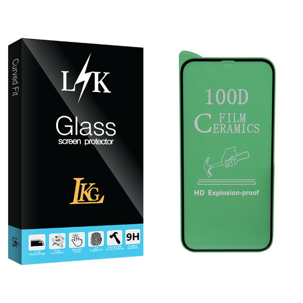محافظ صفحه نمایش سرامیکی ال کا جی مدل LK Glass مناسب برای گوشی موبایل اپل iPhone 11 Pro Max